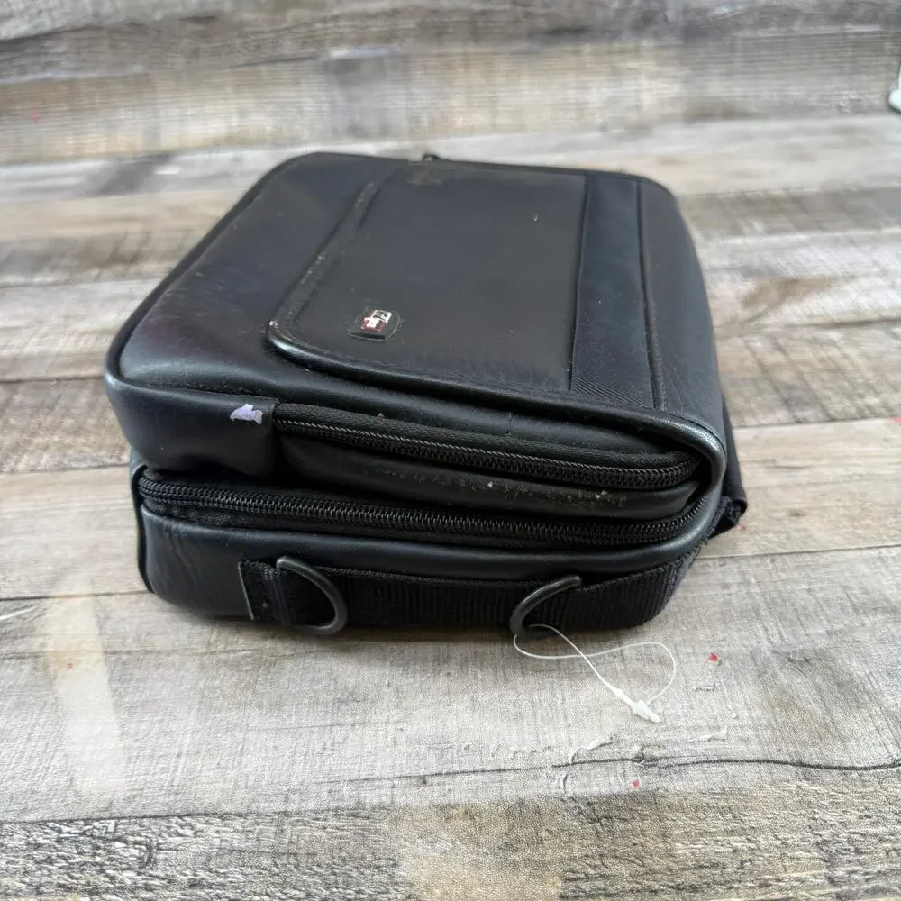 Vintage Vidpro Leather Camera Carrying Case Handbag